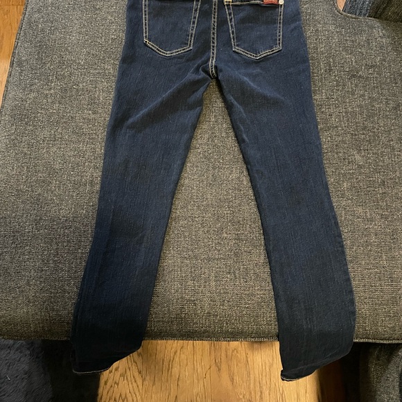 Girl’s 7 for All Mankind Skinny Jeans Size 12 - Picture 3 of 4